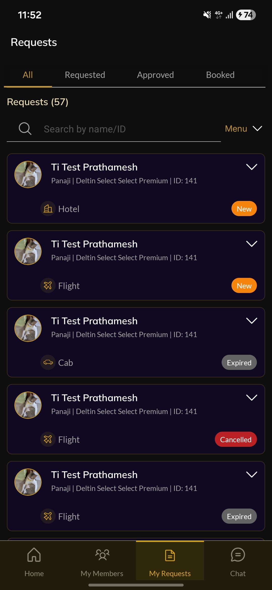 Deltin RM App screenshot 4 - Application interface showing key features and user experience