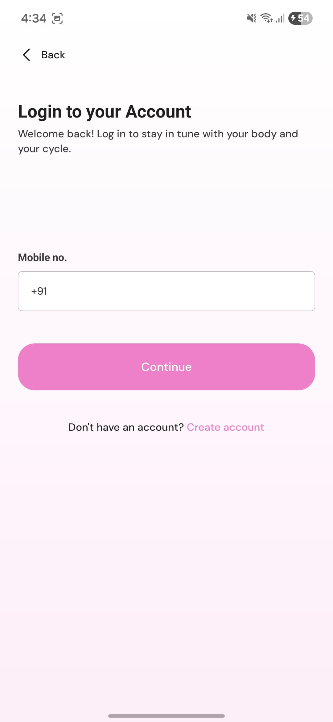 Garima – Period Health & Wellness App screenshot 2 - Application interface showing key features and user experience
