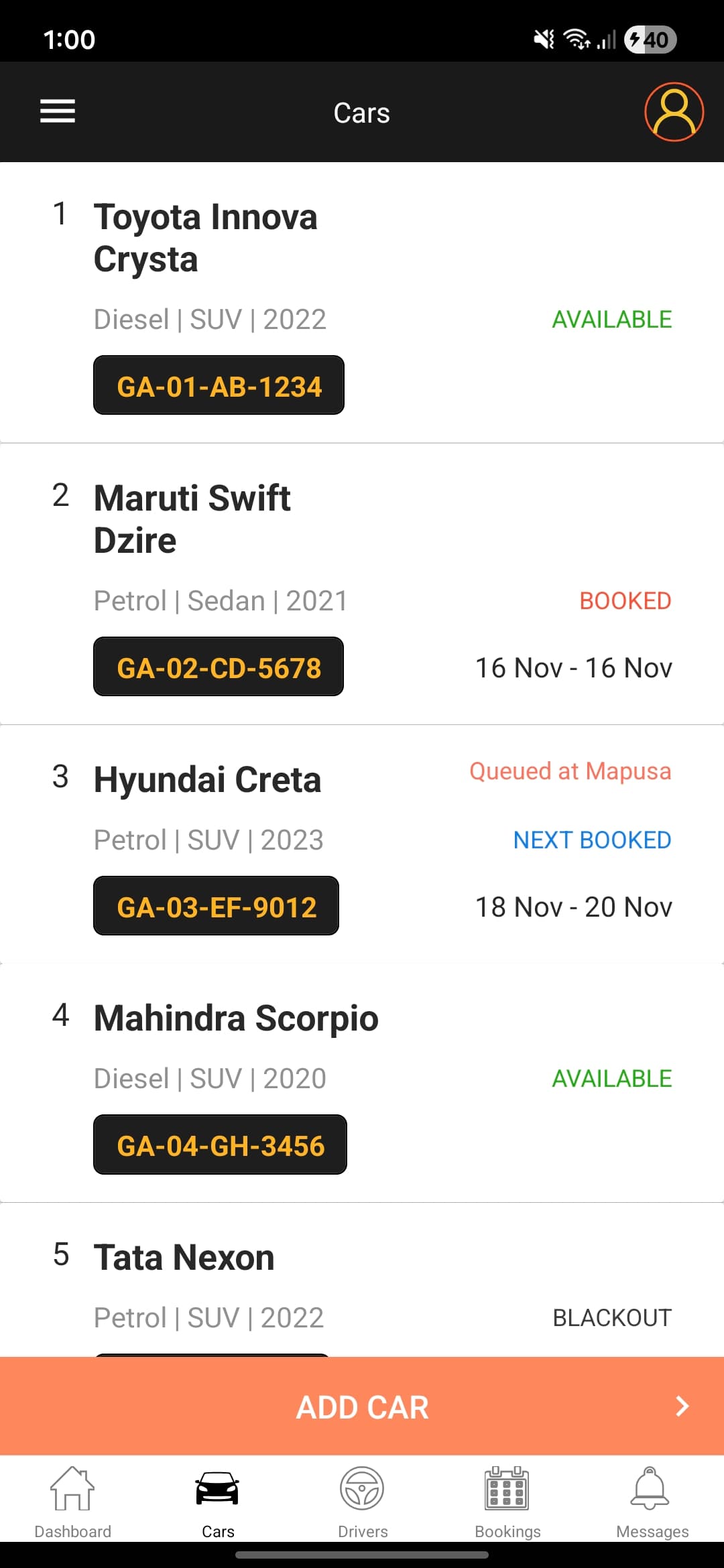 Goadrives – Vendors App screenshot 6 - Application interface showing key features and user experience