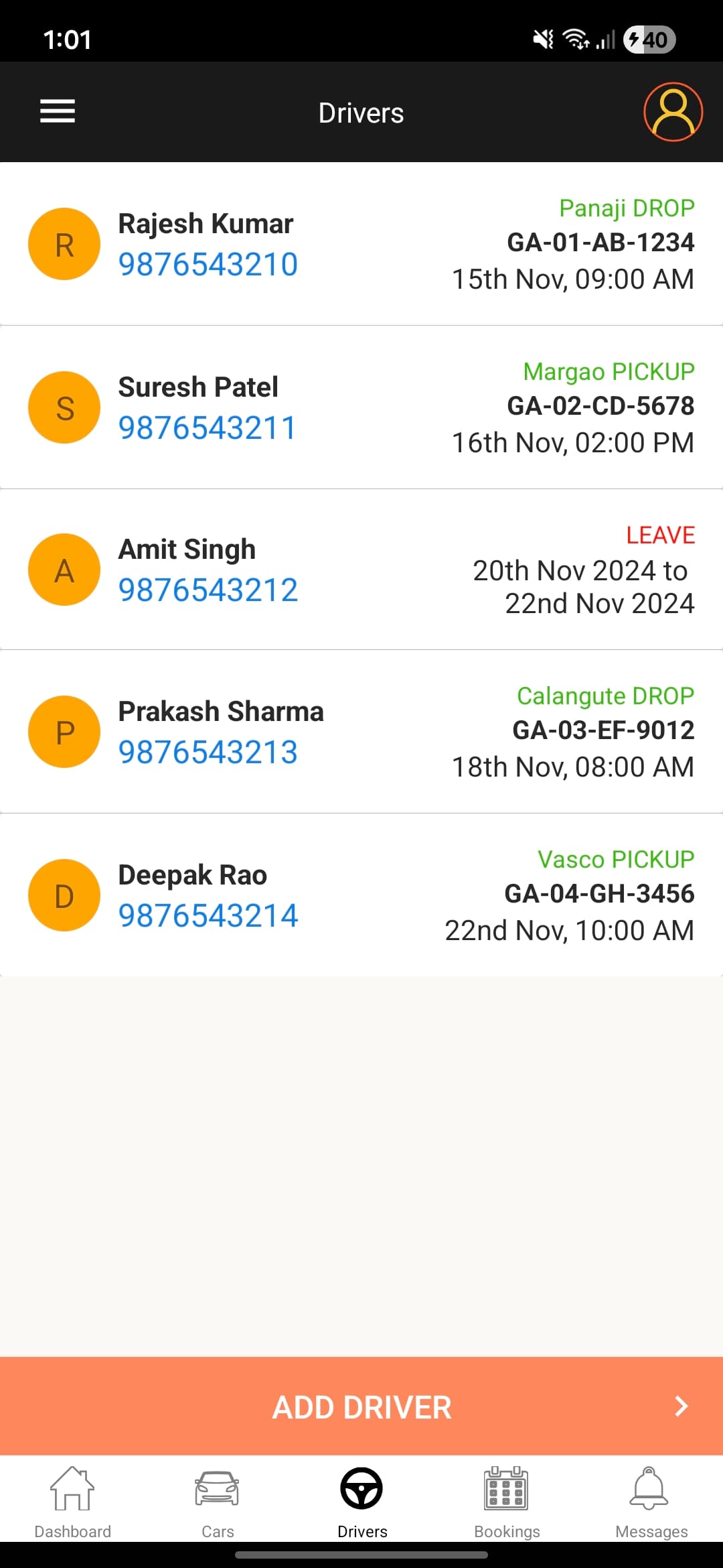 Goadrives – Vendors App screenshot 8 - Application interface showing key features and user experience