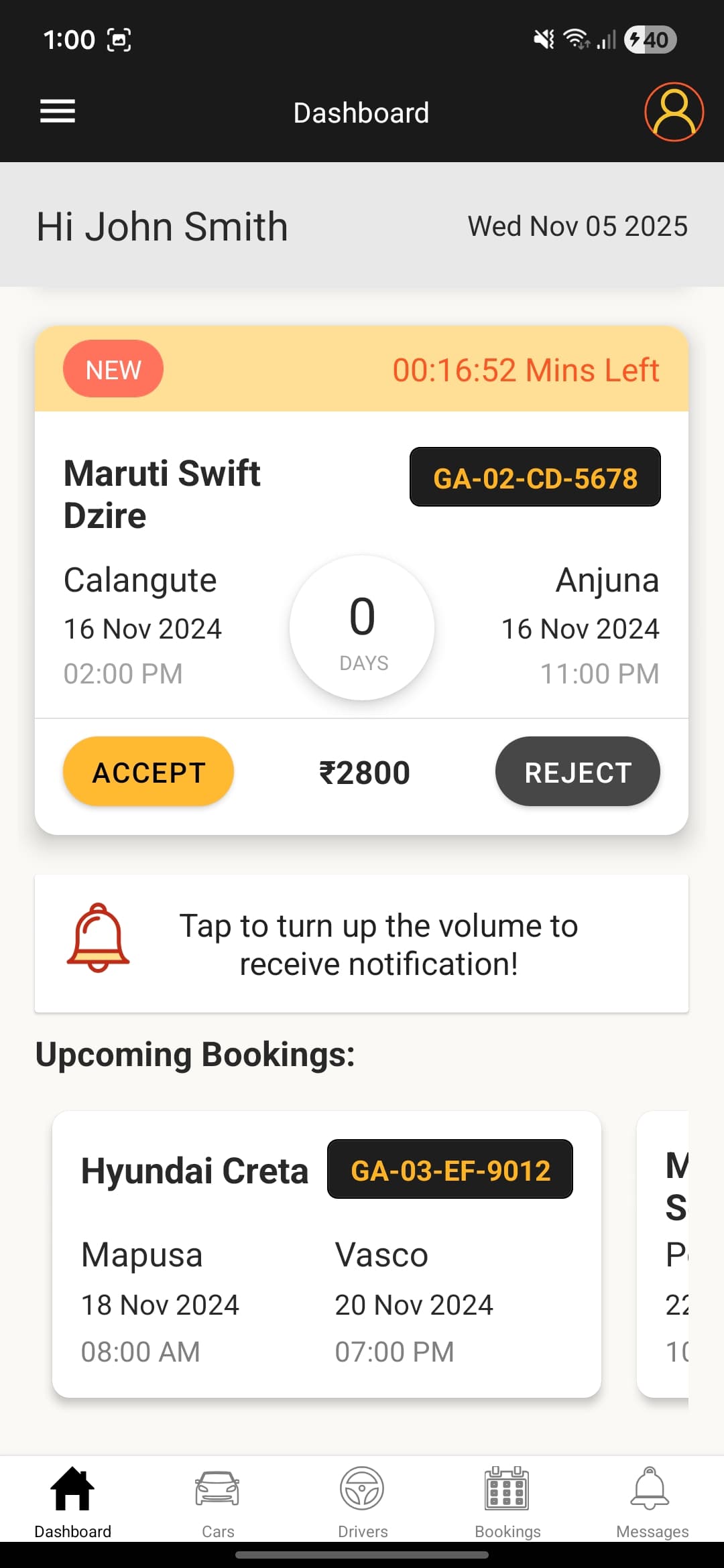 Goadrives – Vendors App screenshot 3 - Application interface showing key features and user experience