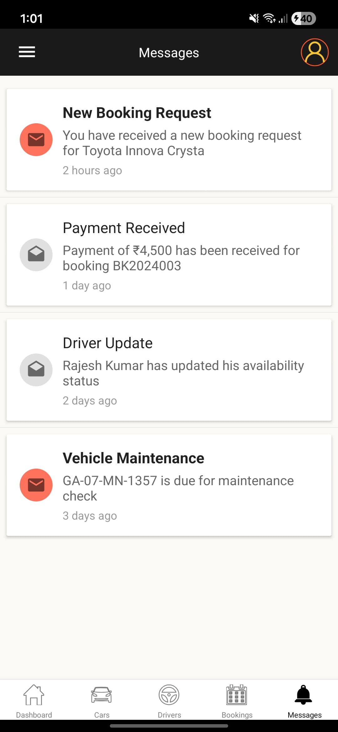 Goadrives – Vendors App screenshot 10 - Application interface showing key features and user experience