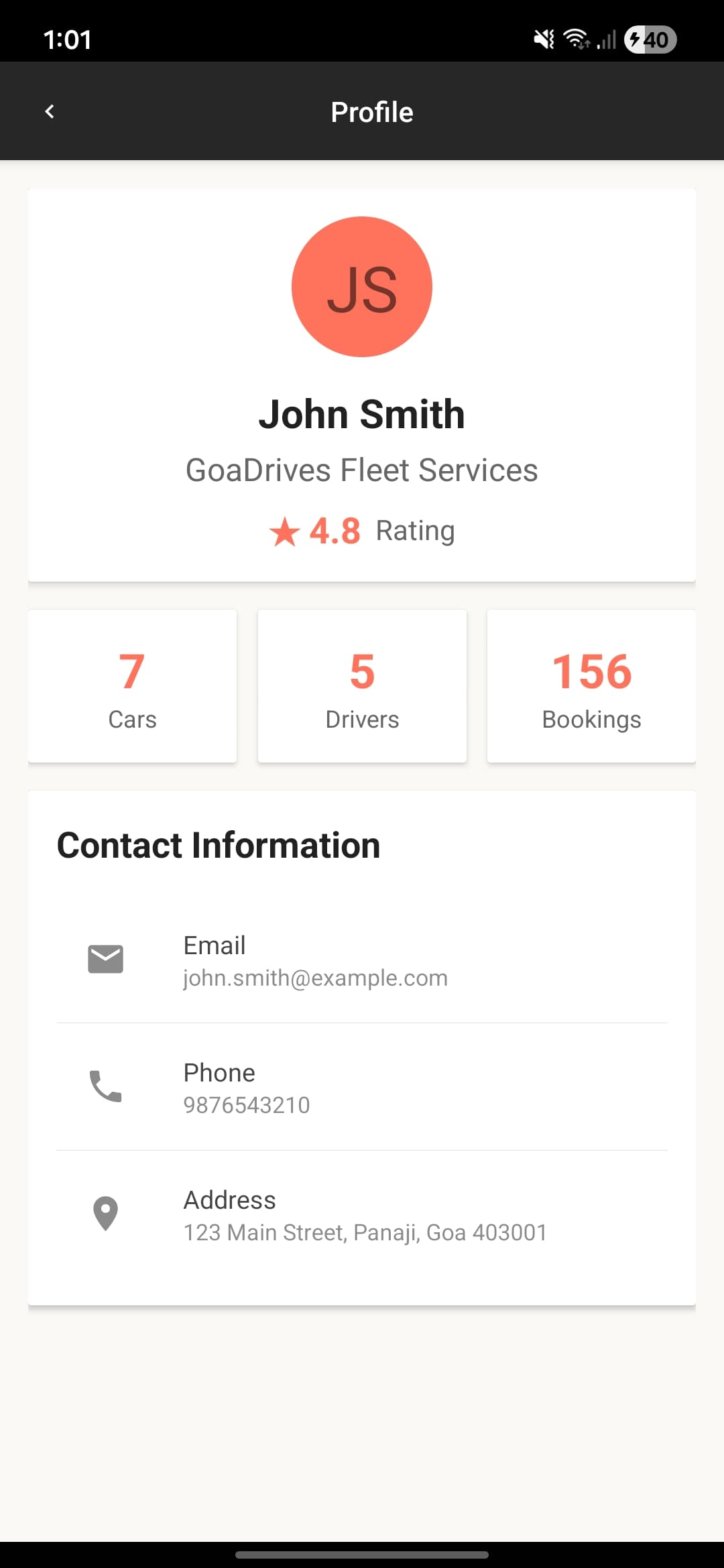 Goadrives – Vendors App screenshot 11 - Application interface showing key features and user experience