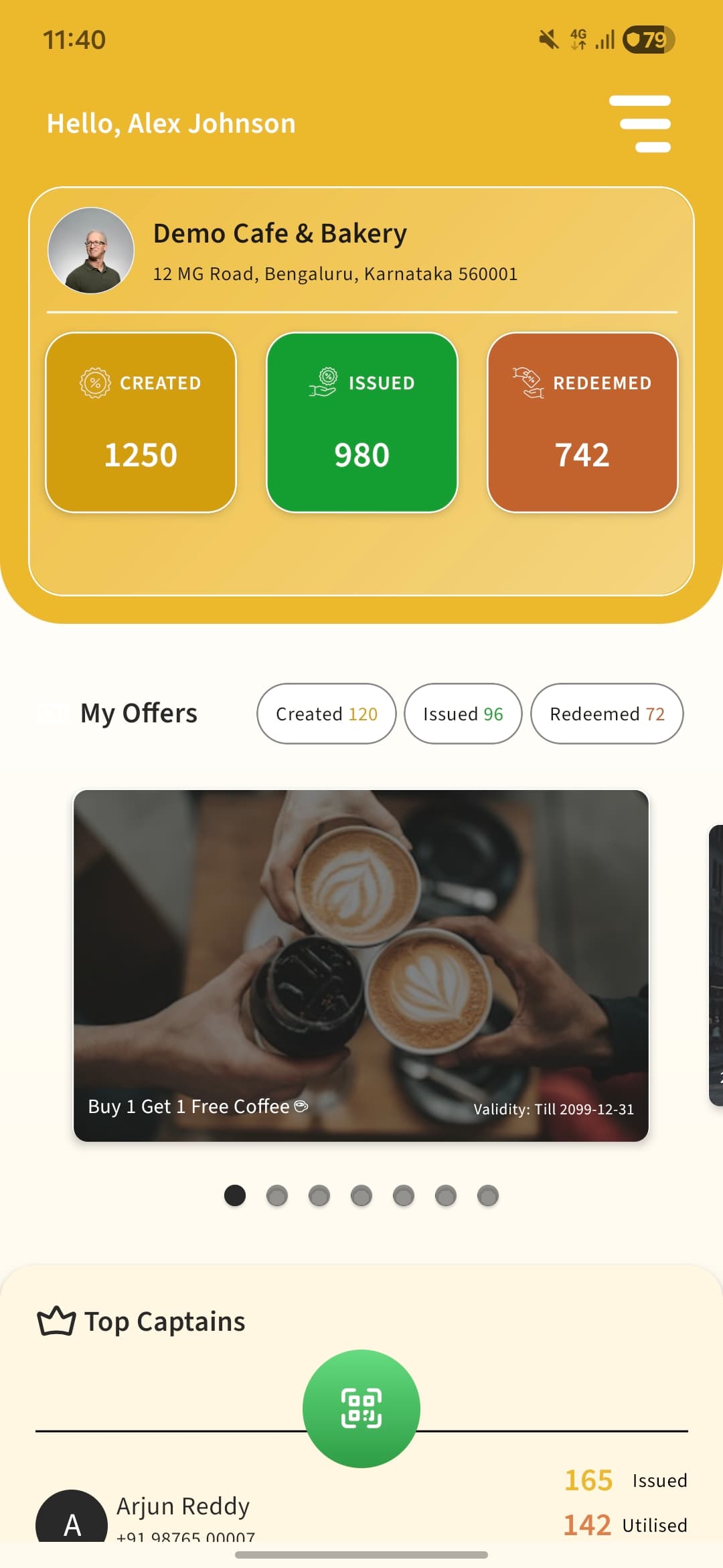 MrGoody – Business Offer & Voucher Management App screenshot 3 - Application interface showing key features and user experience
