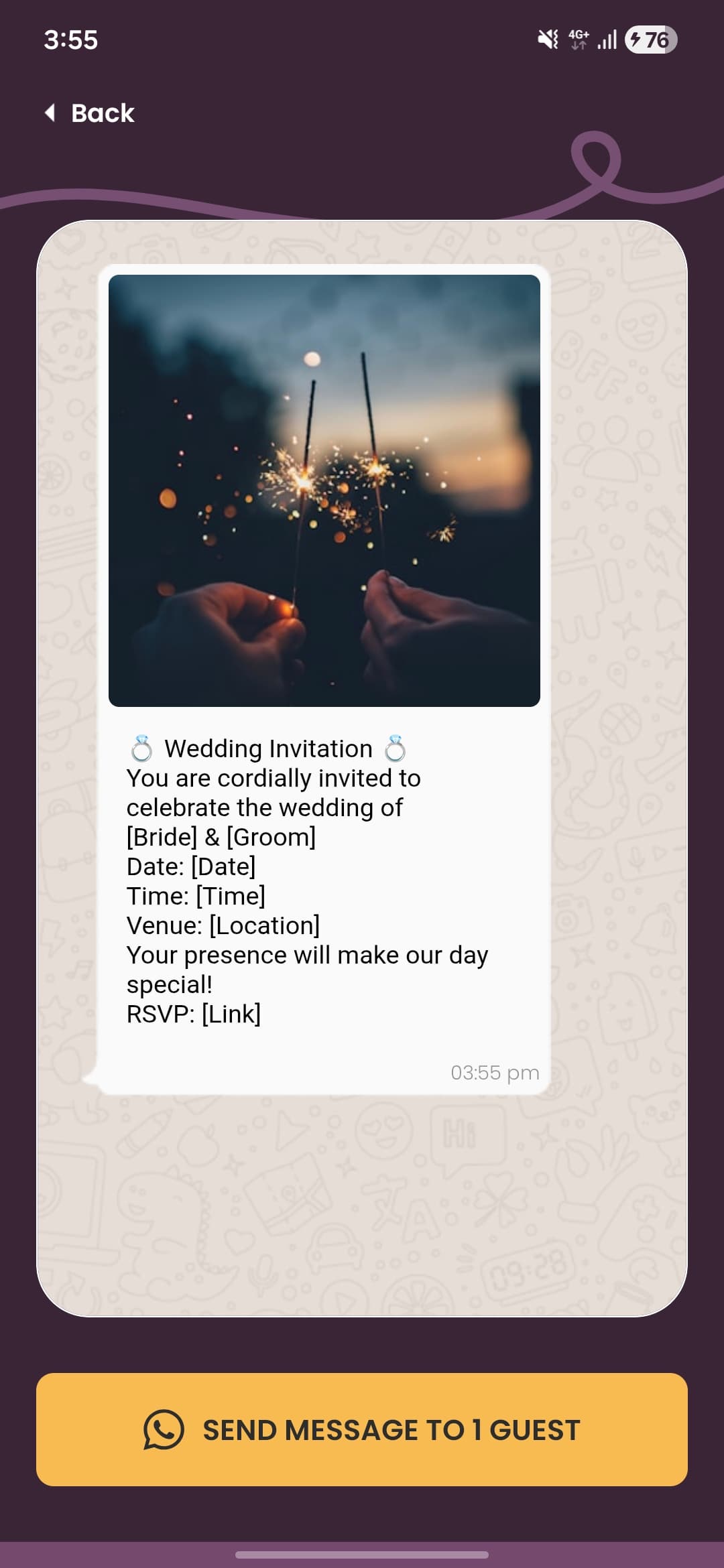 Planorama - B2C Event Planning & Management App screenshot 8 - Application interface showing key features and user experience