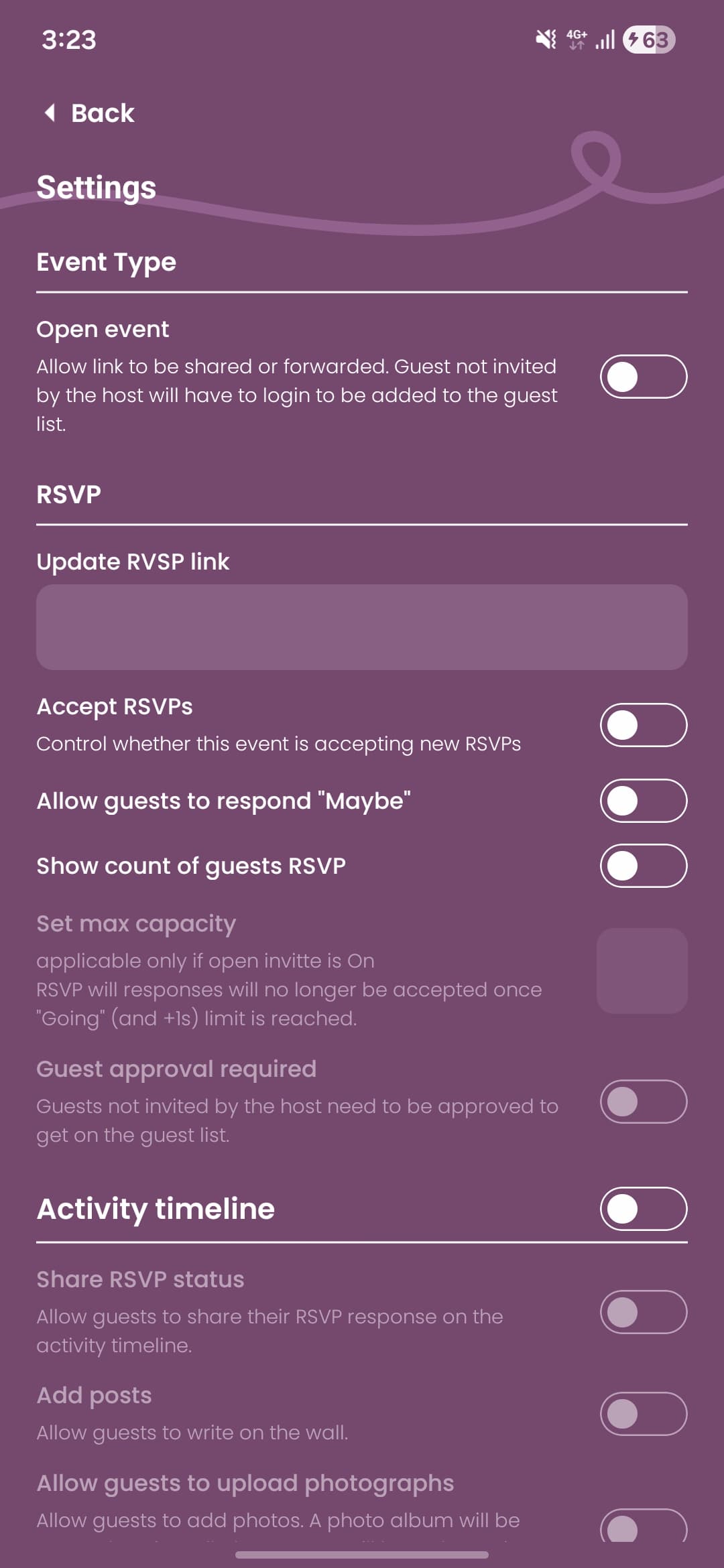 Planorama - B2C Event Planning & Management App screenshot 11 - Application interface showing key features and user experience