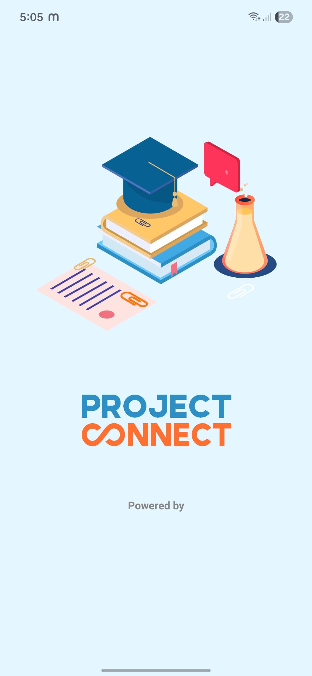 ProjectConnect - Learning App screenshot 1 - Application interface showing key features and user experience