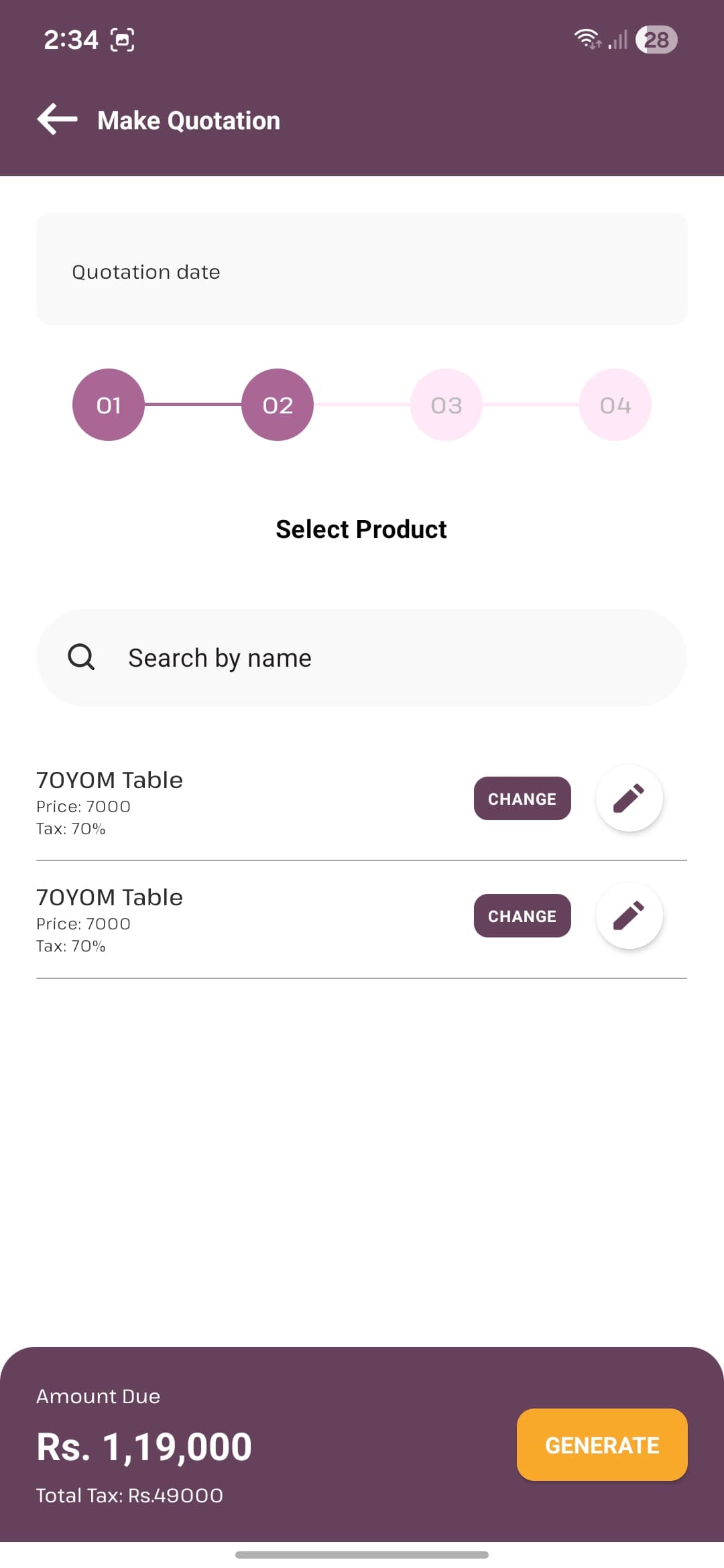 Professional Business Quotation Generator screenshot 6 - Application interface showing key features and user experience