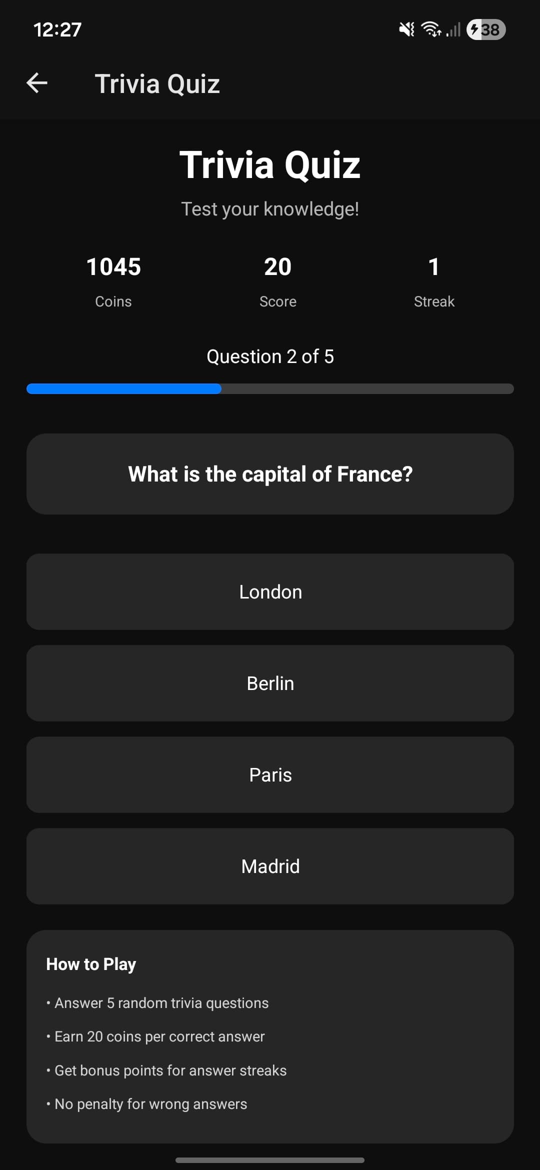 Mini Games Collection screenshot 4 - Application interface showing key features and user experience