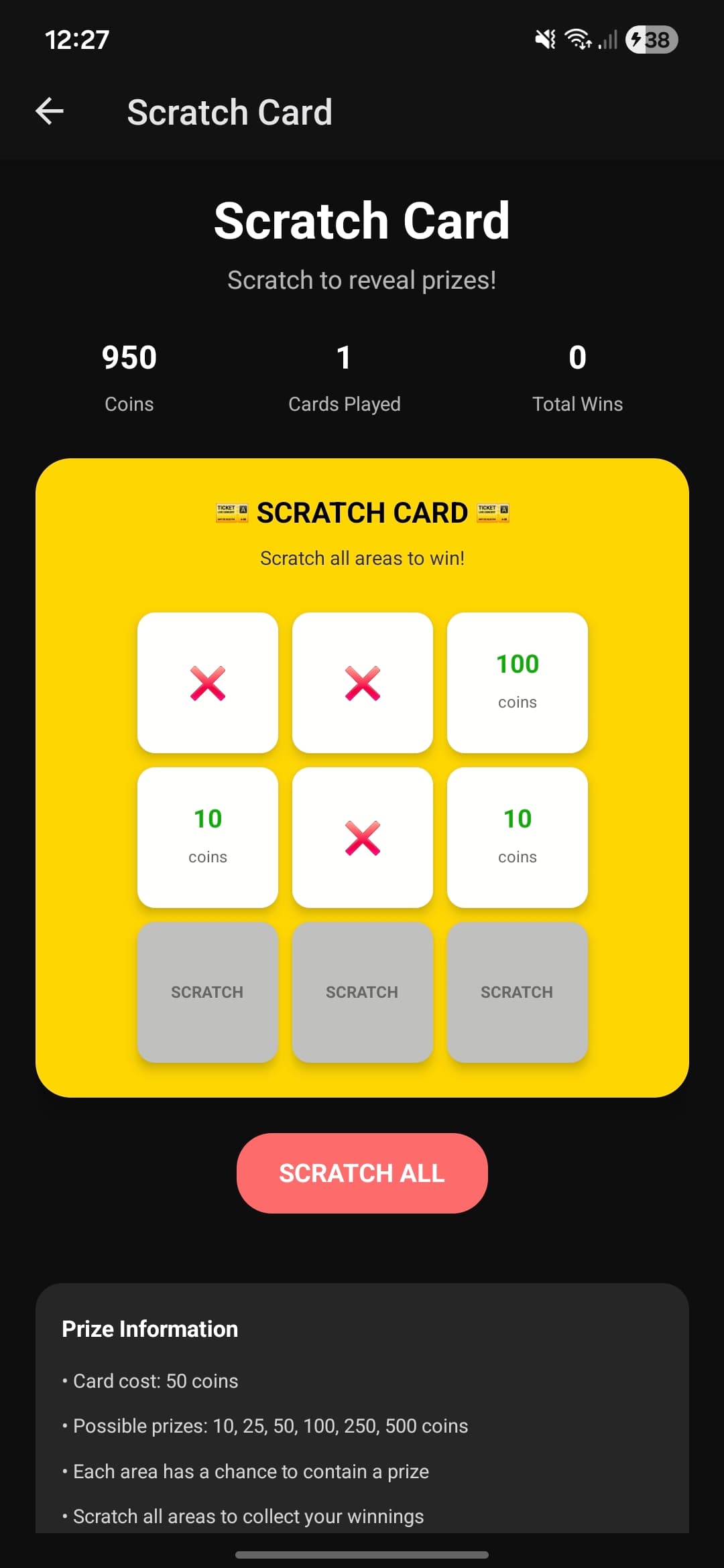 Mini Games Collection screenshot 3 - Application interface showing key features and user experience