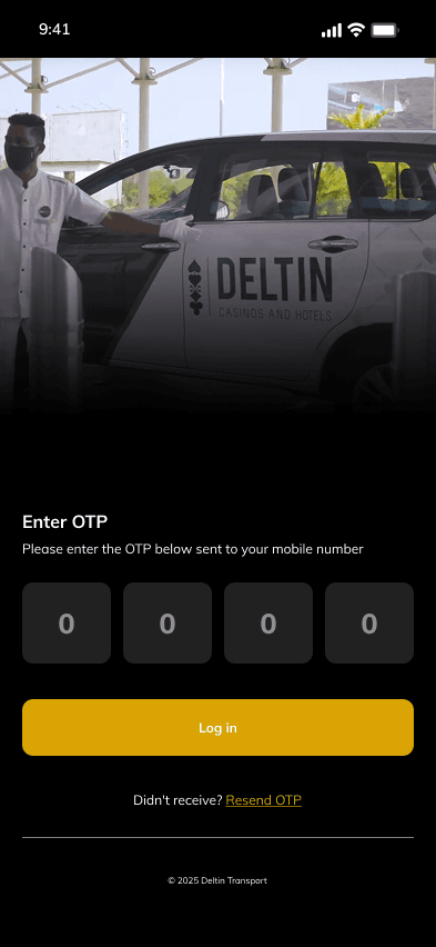 Deltin Transport Drivers App – Guest Pickup & Drop Management screenshot 2 - Application interface showing key features and user experience