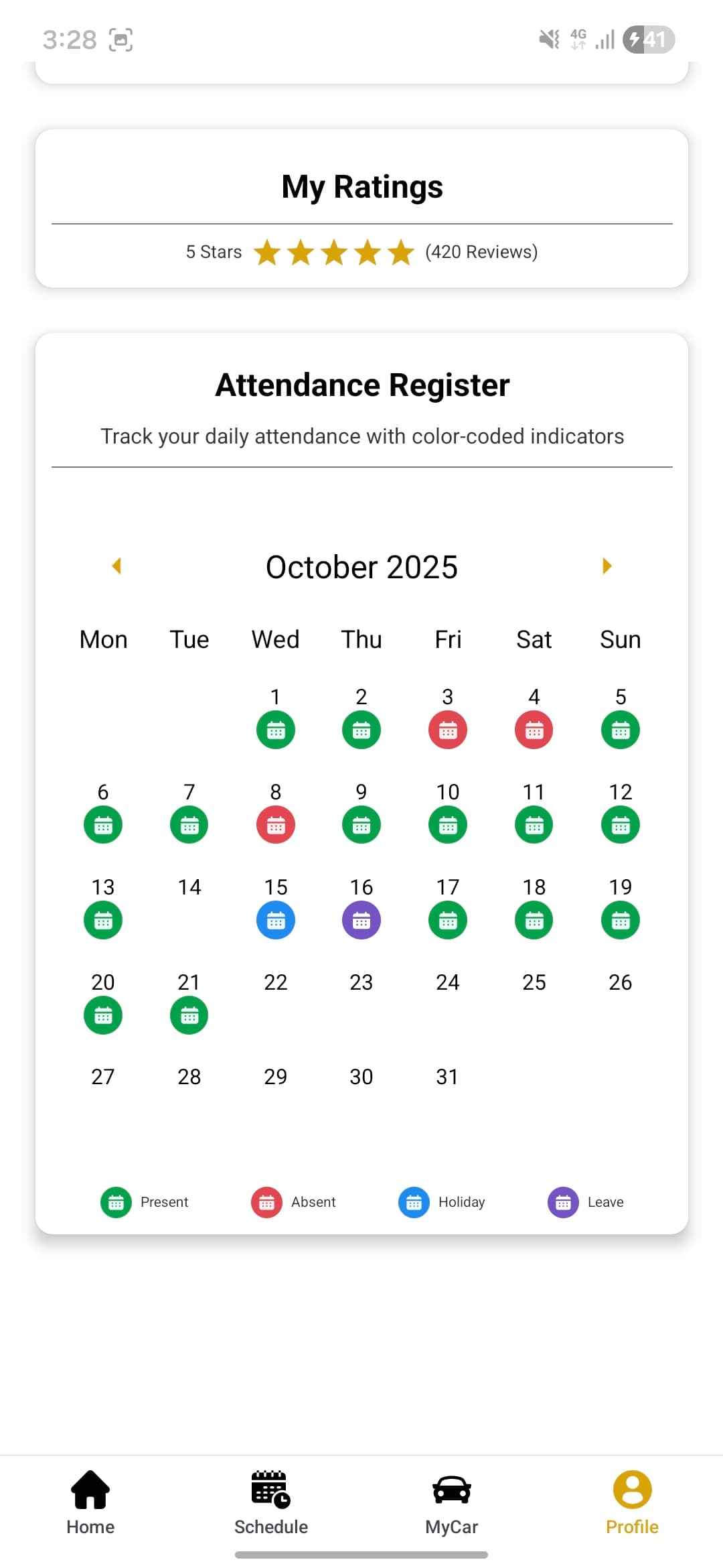 Deltin Transport Drivers App – Guest Pickup & Drop Management screenshot 10 - Application interface showing key features and user experience
