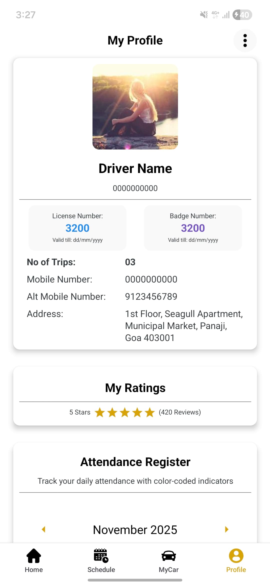 Deltin Transport Drivers App – Guest Pickup & Drop Management screenshot 9 - Application interface showing key features and user experience