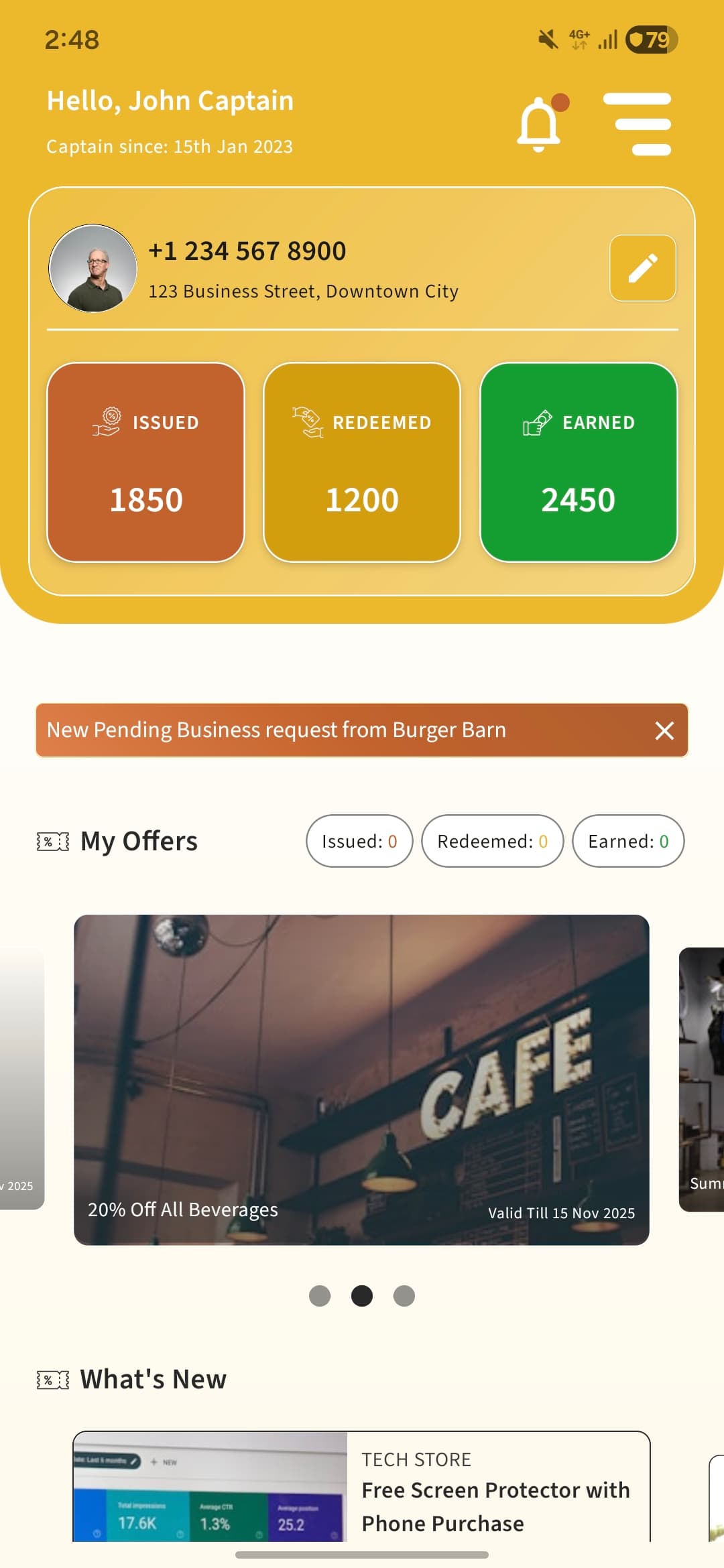 MrGoody – Captain App screenshot 5 - Application interface showing key features and user experience
