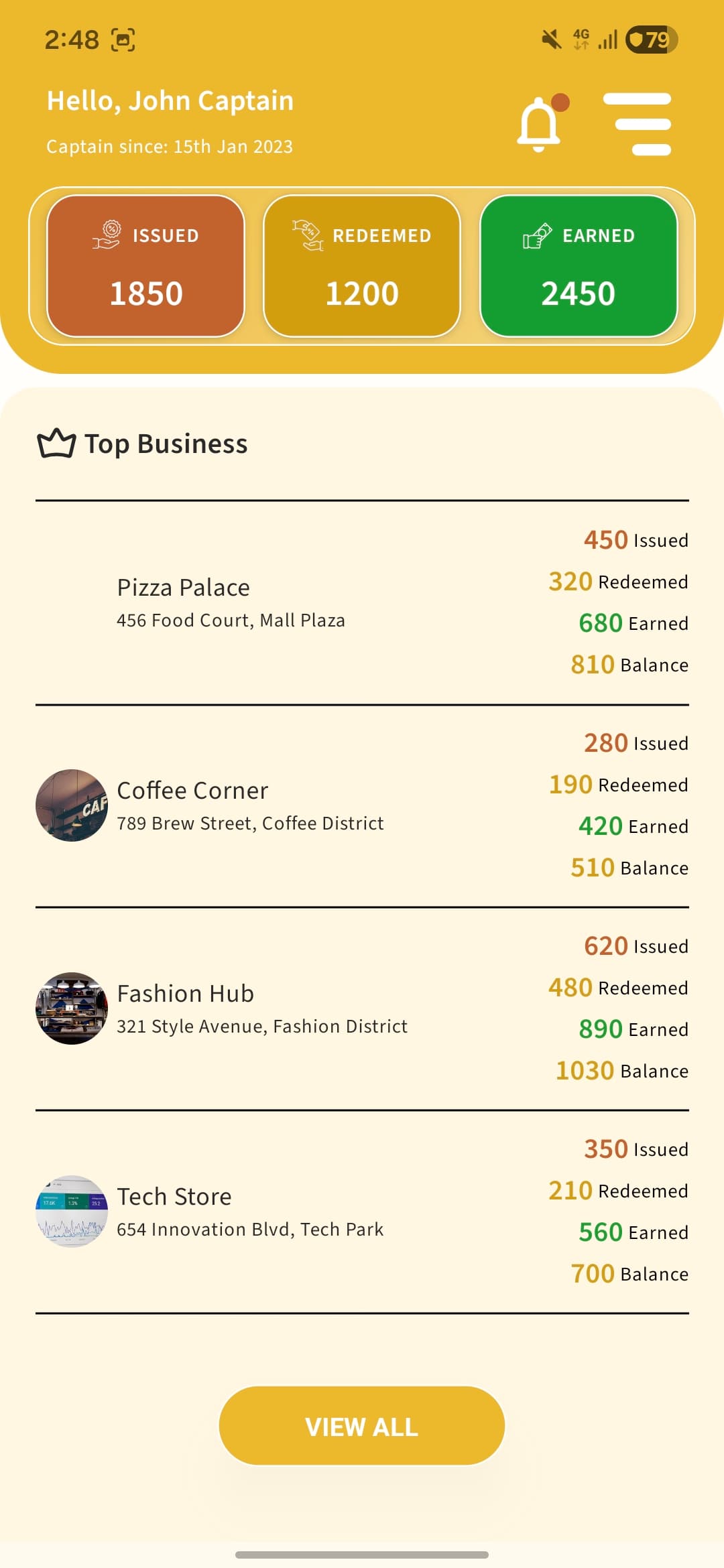 MrGoody – Captain App screenshot 4 - Application interface showing key features and user experience
