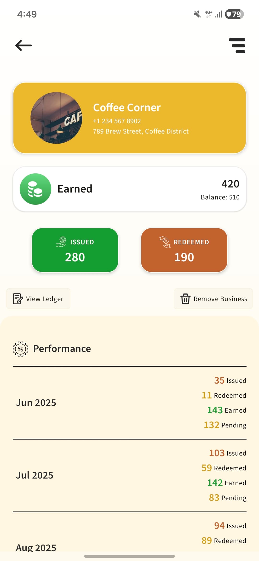 MrGoody – Captain App screenshot 10 - Application interface showing key features and user experience